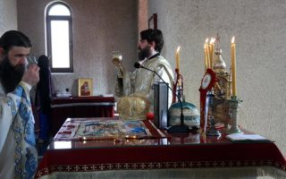 Евхаристијско сабрање у манастиру Клисини